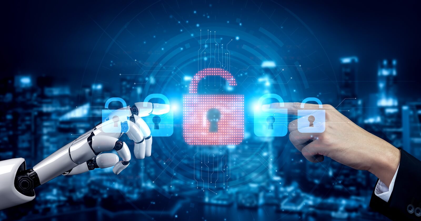 ai system identifies potential data vulnerabilities and alerts for breaches