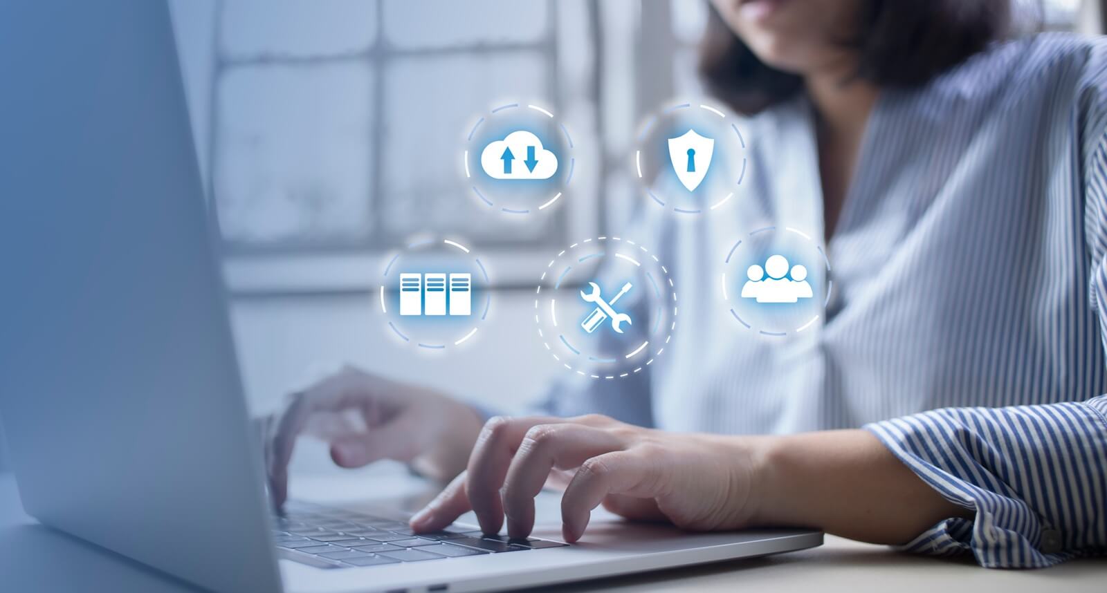 document database and automated processes to manage files