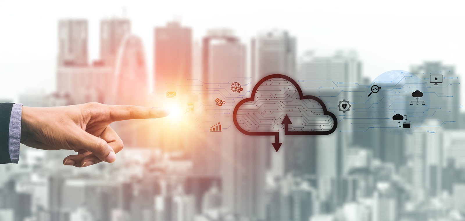 cloud computing enables digital growth with secure data storage, scalable infrastructure, and strategic cloud-based business solutions