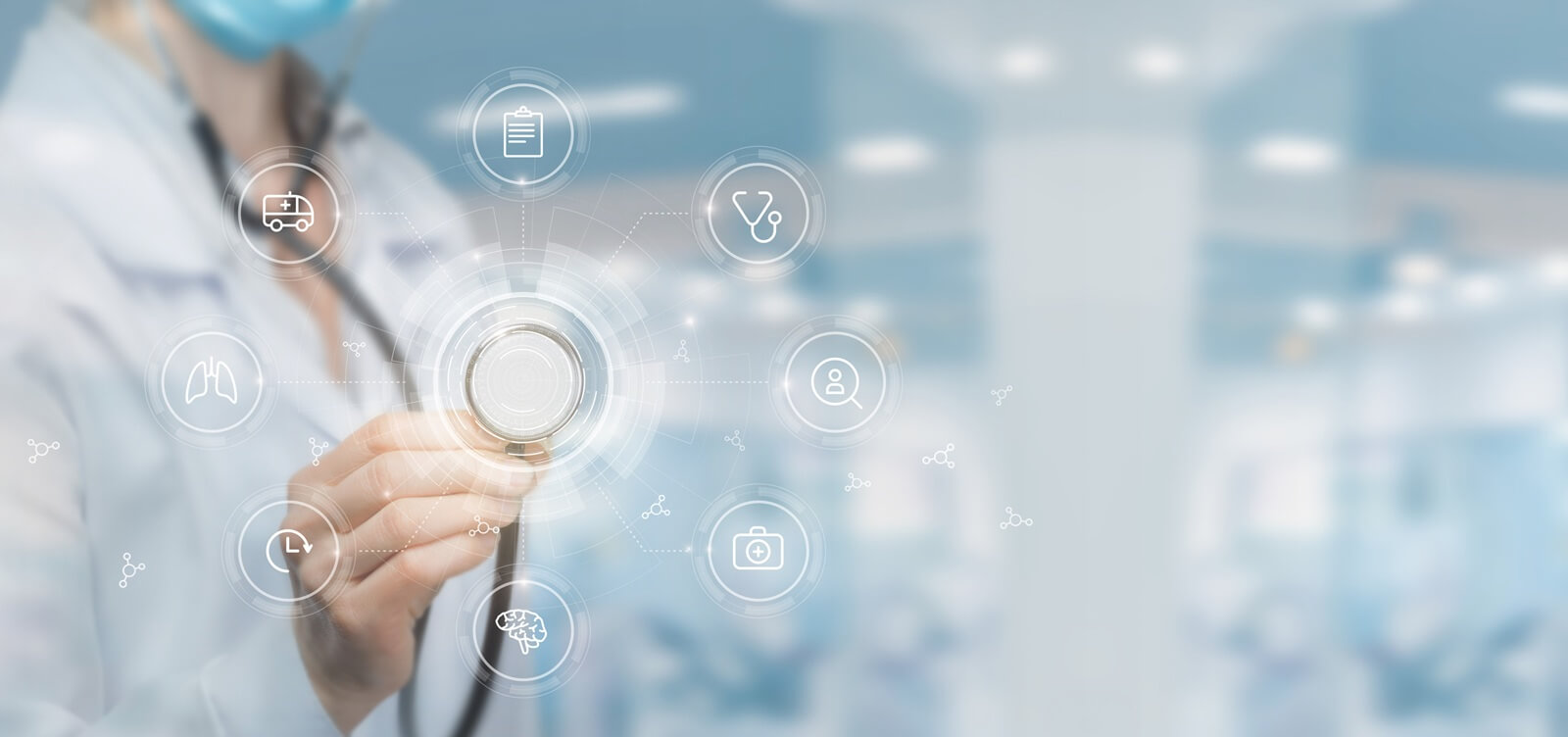 concept of modern technology in research diagnosing a disease