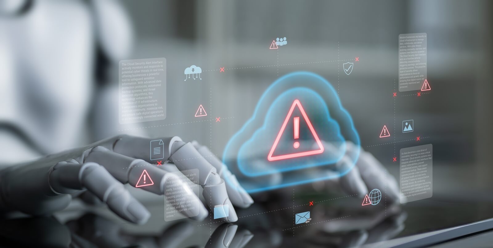 i-driven cloud interface automatically detecting and managing cybersecurity threats