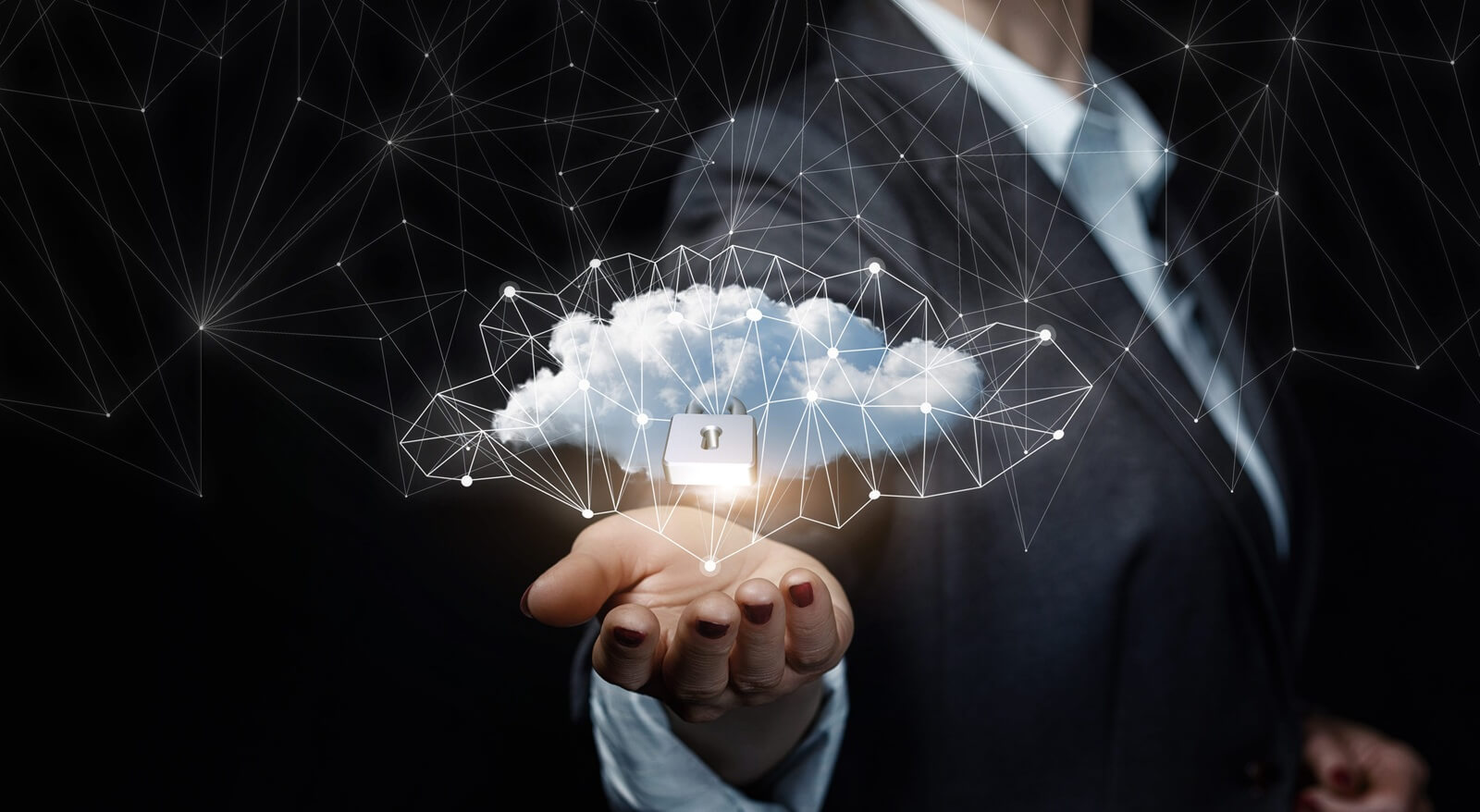 concept of protecting cloud data