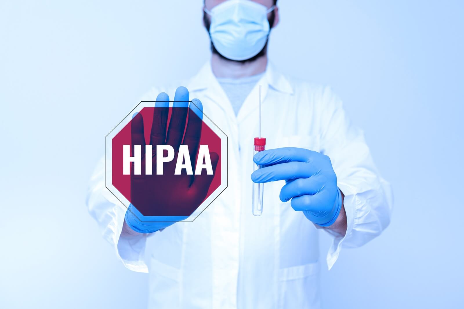 text caption presenting Hipaa