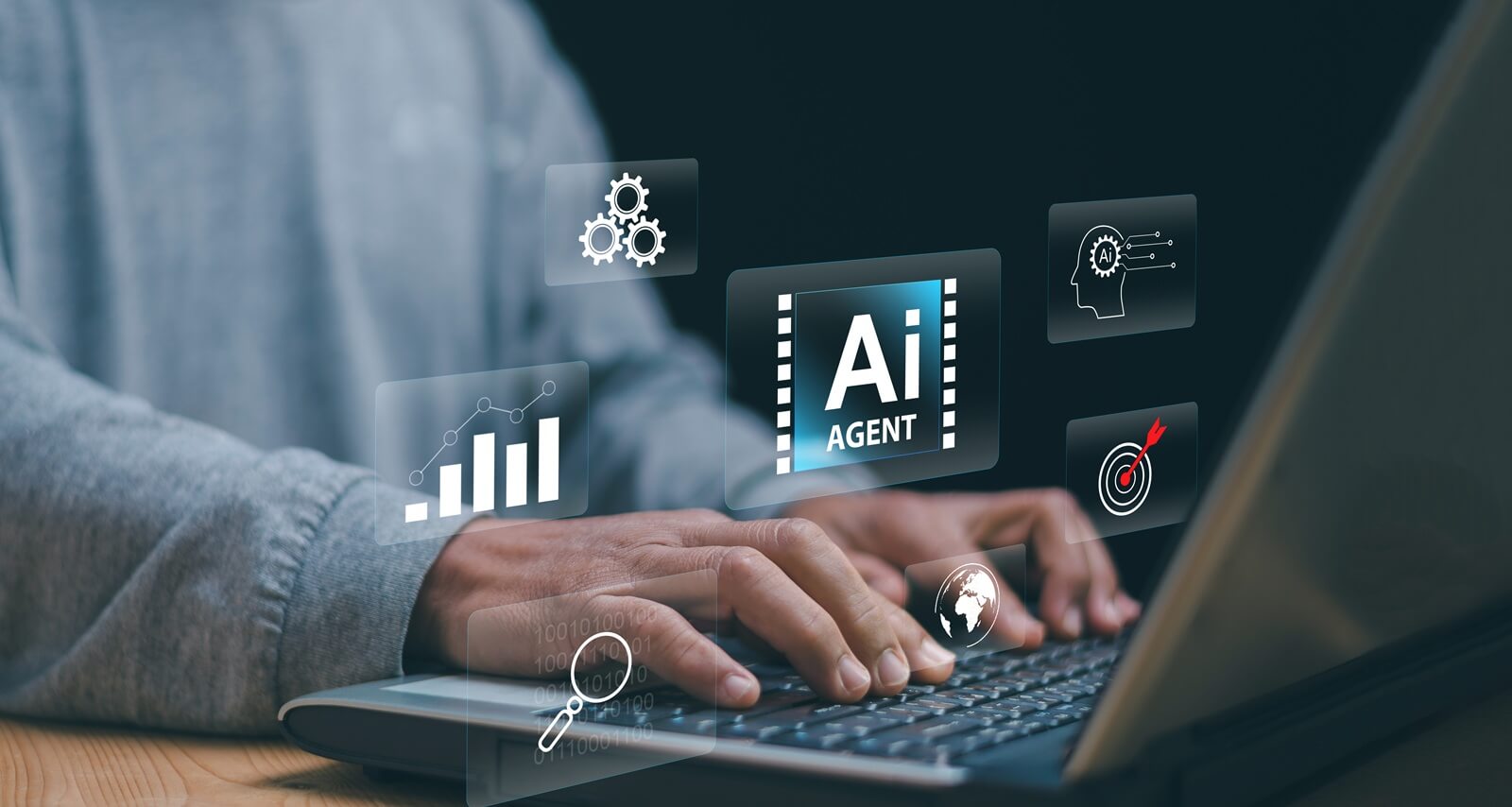 ai agent technology concept