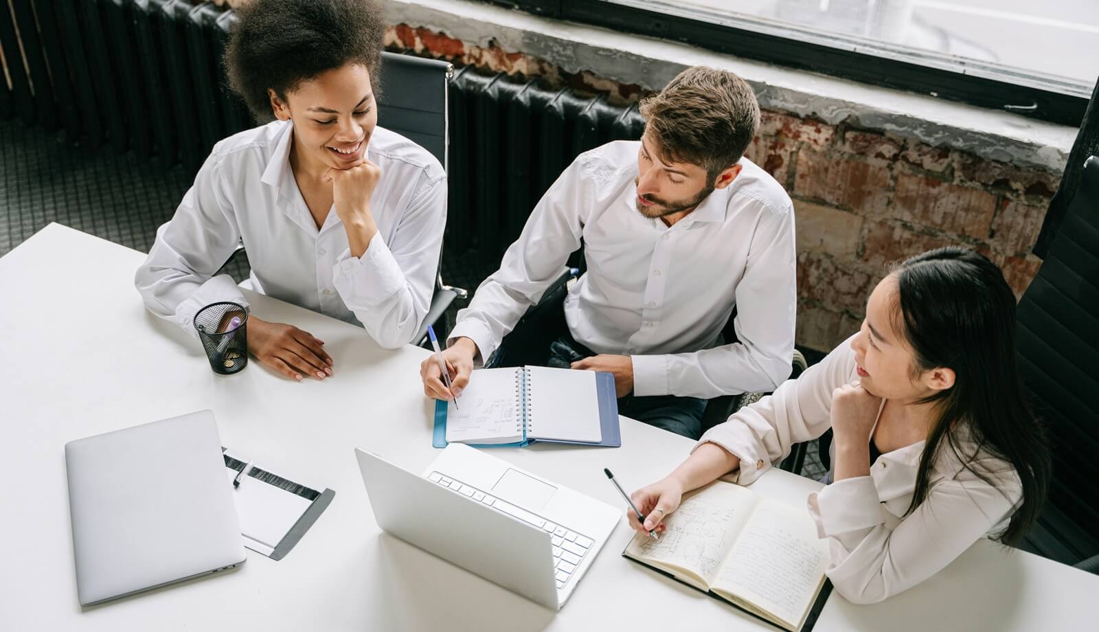 people sitting at the Table