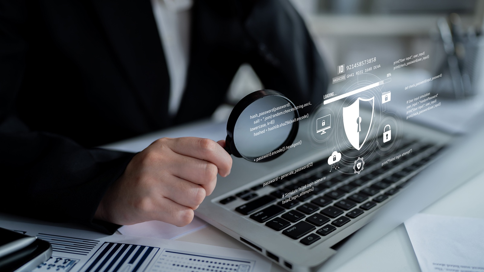 cyber security protects against breaches, hacks, and network attacks using strong infrastructure