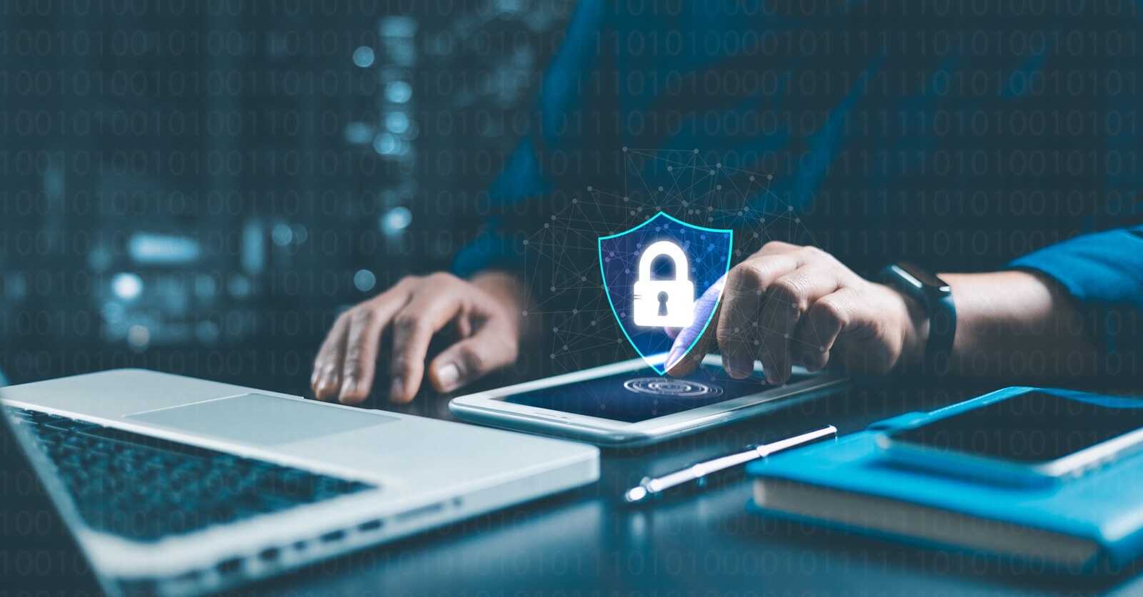 cybersecurity and privacy concepts to protect data, user privacy security and encryption