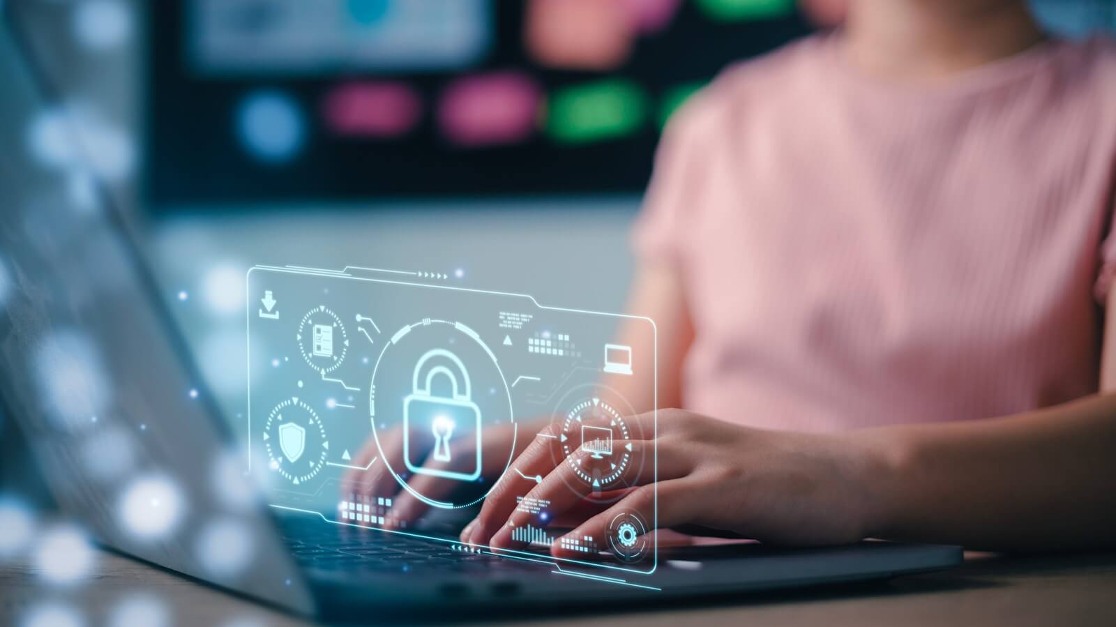 cyber security data protection business technology privacy concept