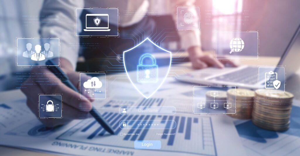 cybersecurity dashboard for network protection