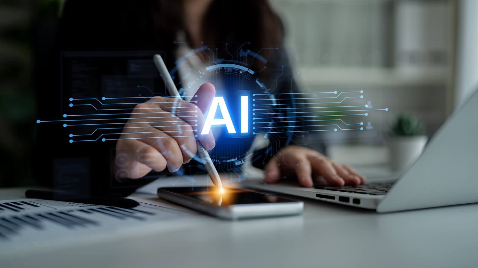 AI core enables machine learning for automation and prediction
