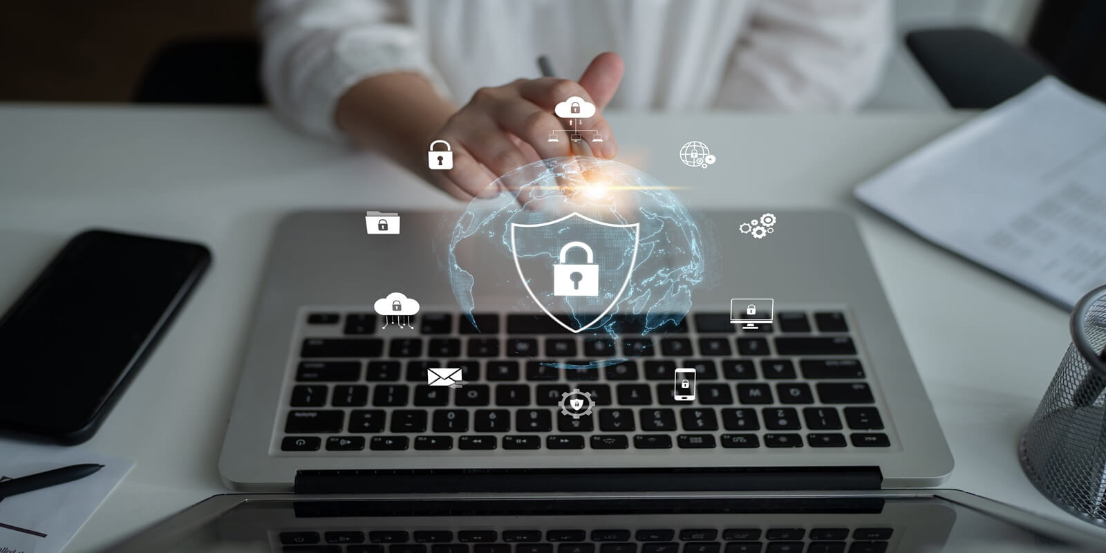 Cyber security protects against breaches