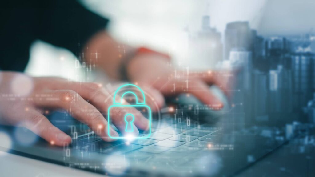 cyber security data protection business technology privacy concept