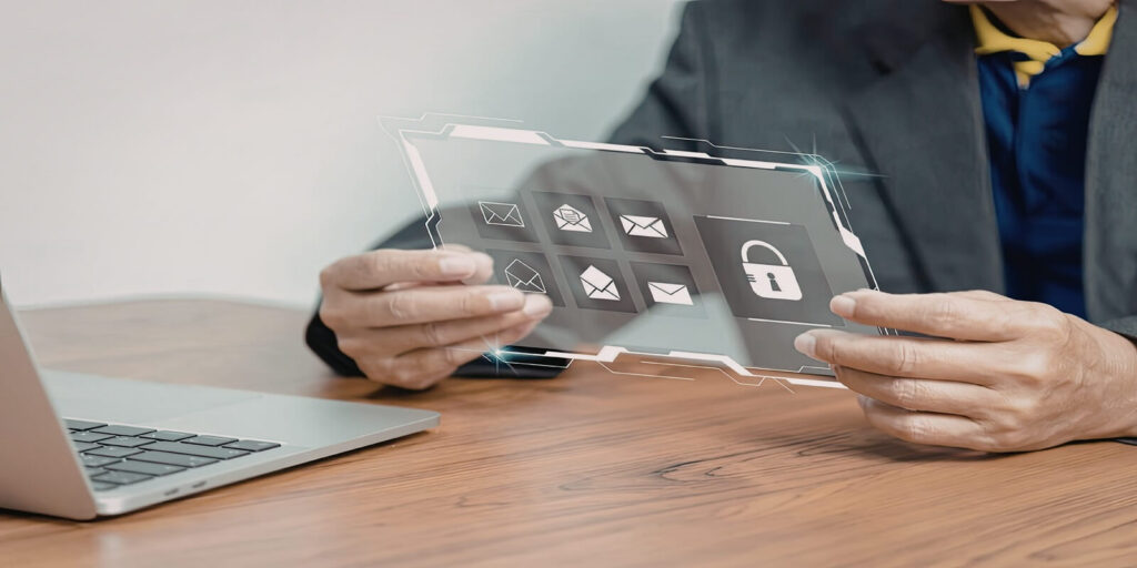 displaying various security icons