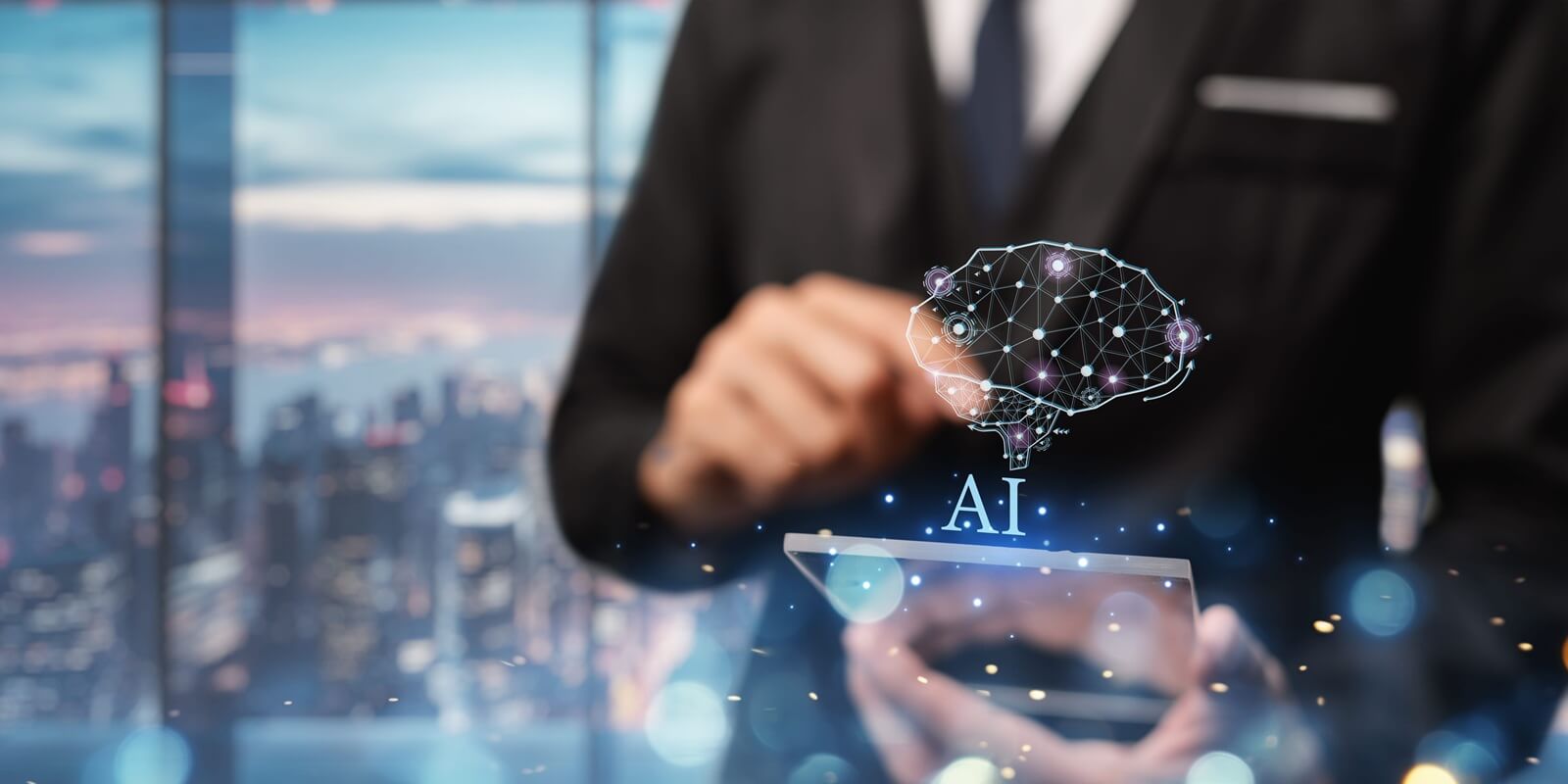 ai technology, using technology smart robot AI, artificial intelligence by enter command prompt for generates something 