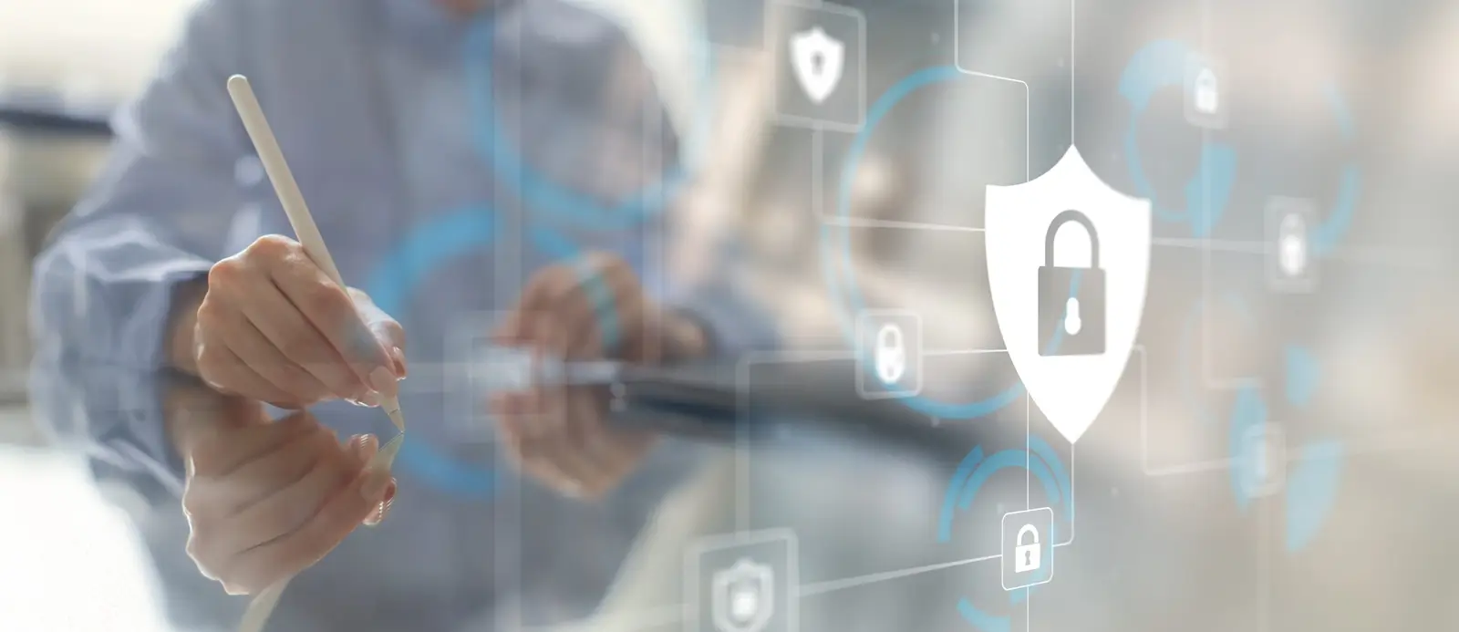 cybersecurity and data protection in digital networks technology concept