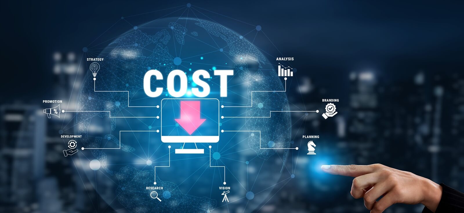 detailed illustration of cost management and analysis